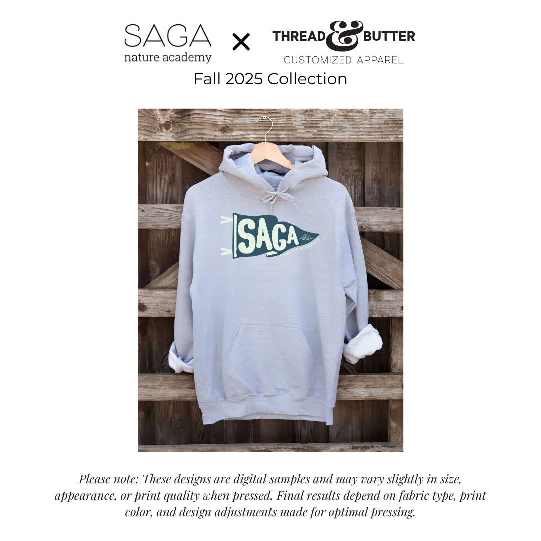*Adult* SAGA Nature Academy Pennant Sweatshirt