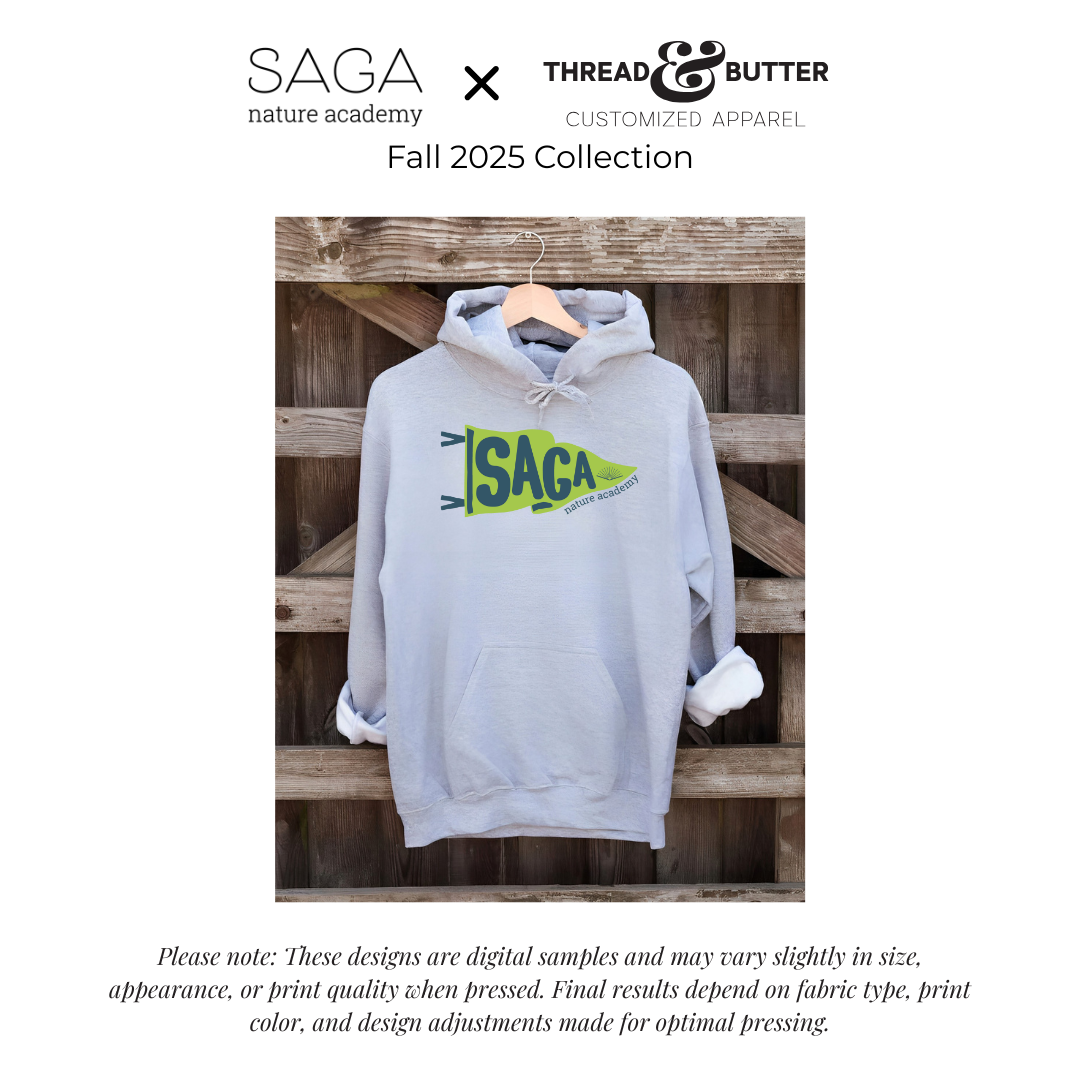 *Adult* SAGA Nature Academy Pennant Sweatshirt