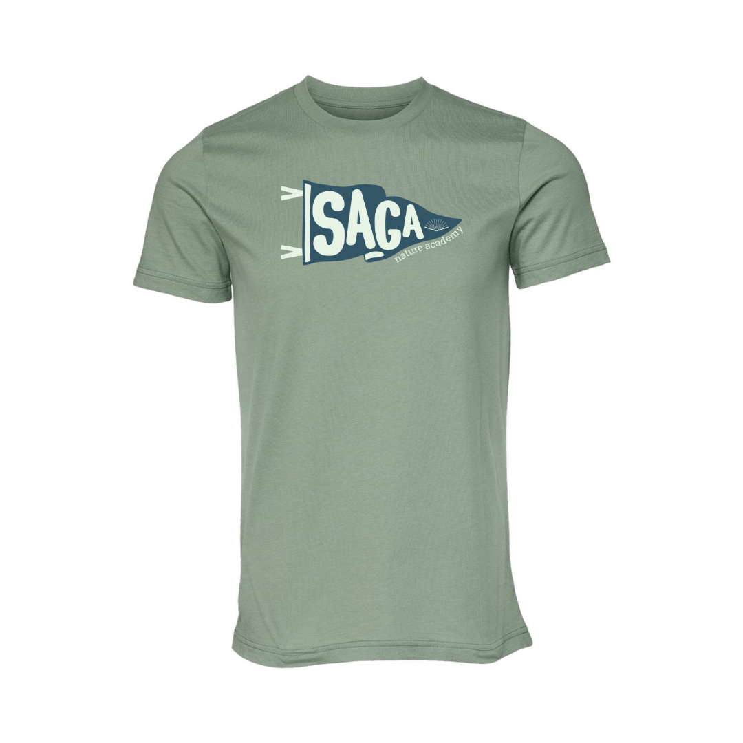 *Adult* SAGA Nature Academy Pennant Shirt