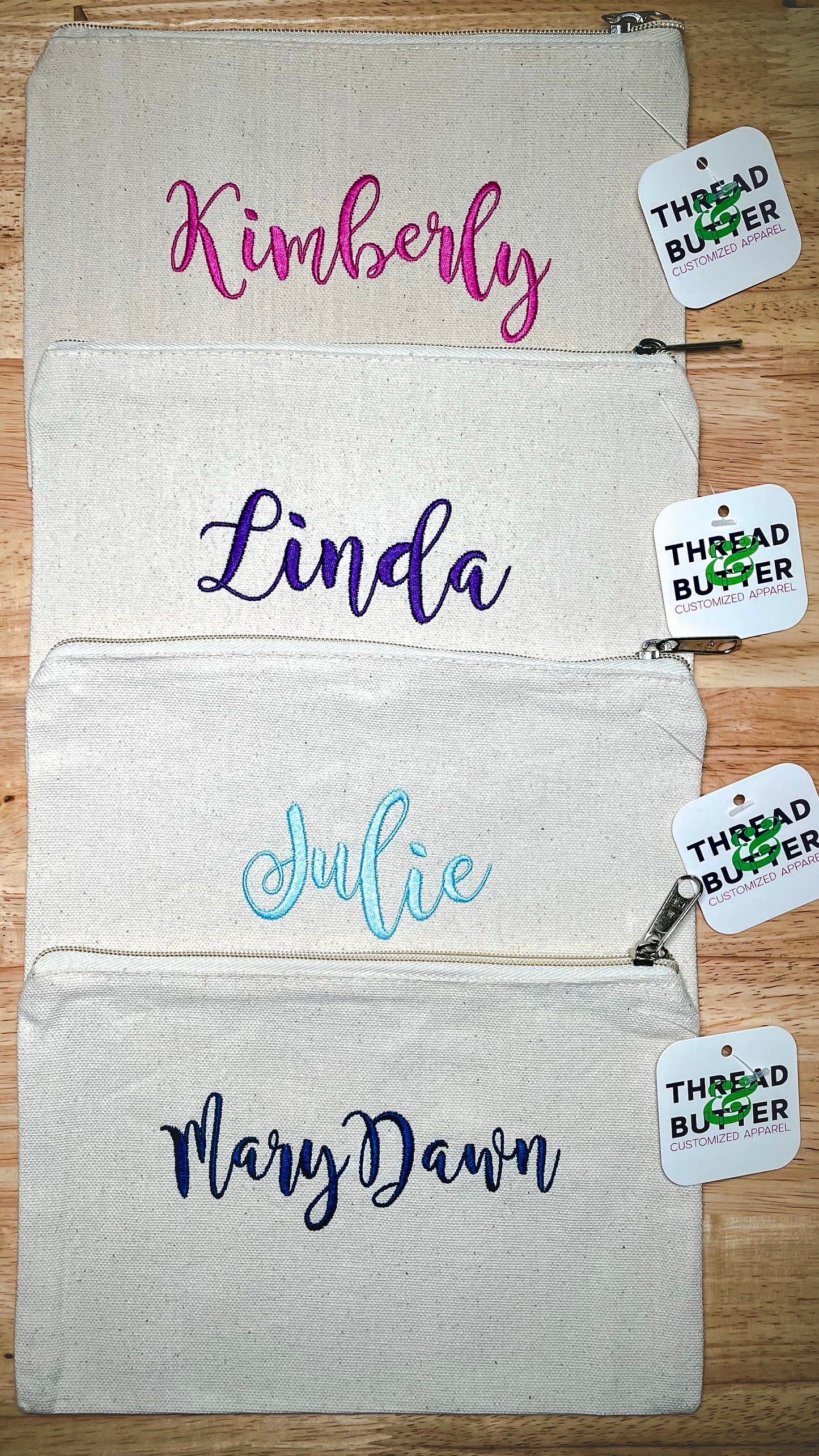 Personalized 5x7 Pouch - Custom Gift for Teachers, Brides, and More!