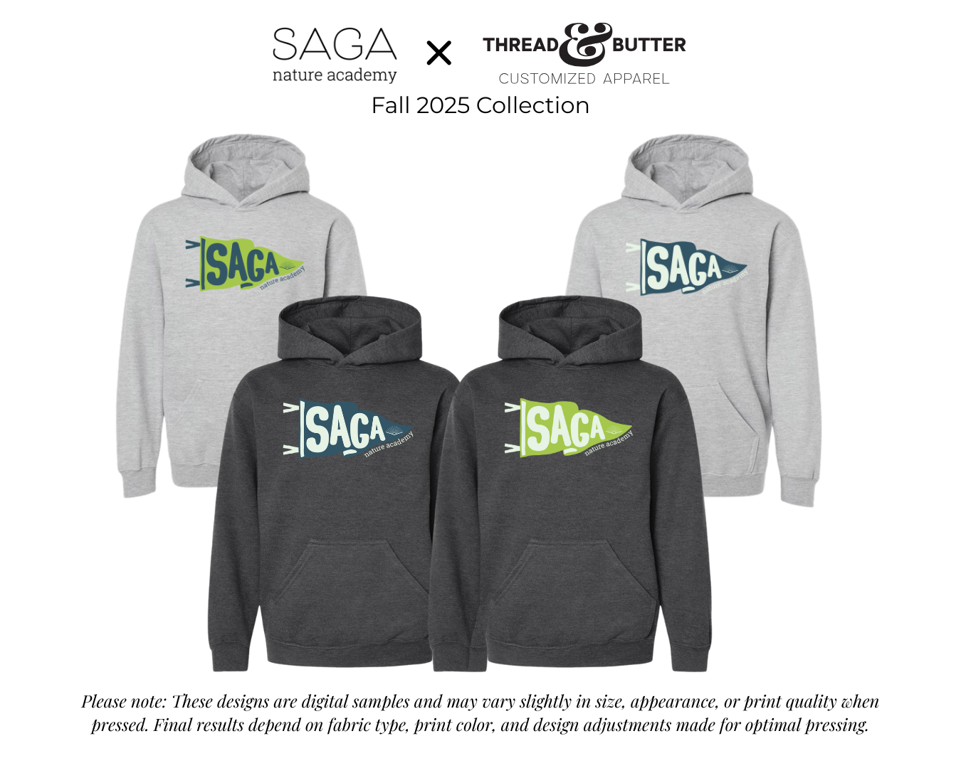 *Youth* SAGA Nature Academy Pennant Sweatshirts