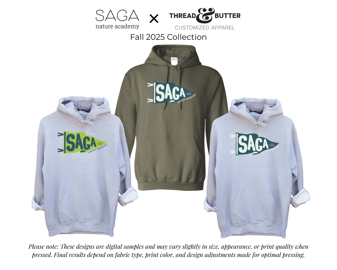 *Adult* SAGA Nature Academy Pennant Sweatshirt
