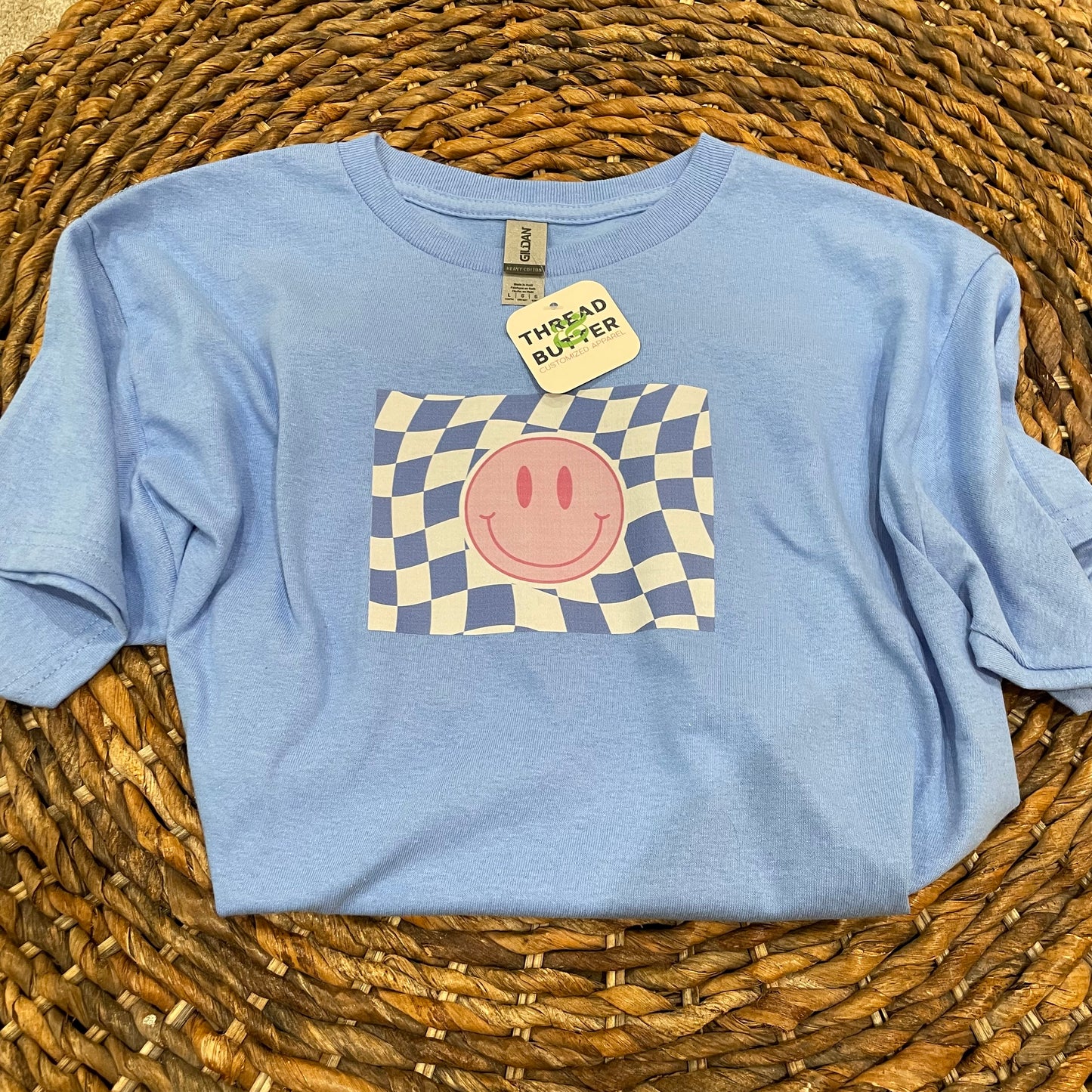 Retro Happy Face - Youth Shirt