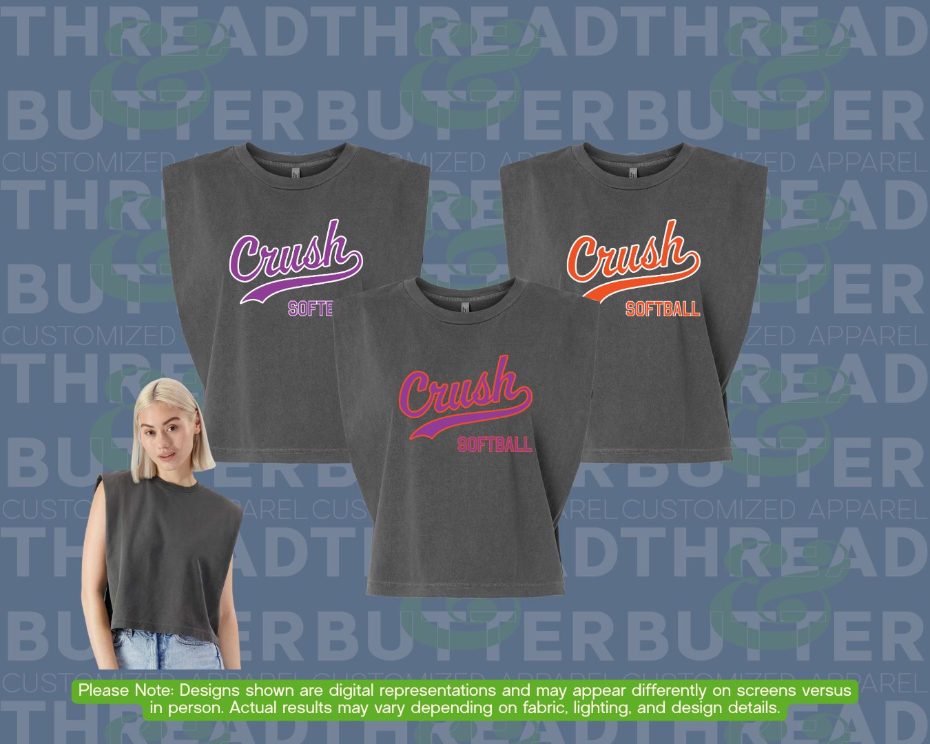 Crush Softball: American Apparel Muscle Tee