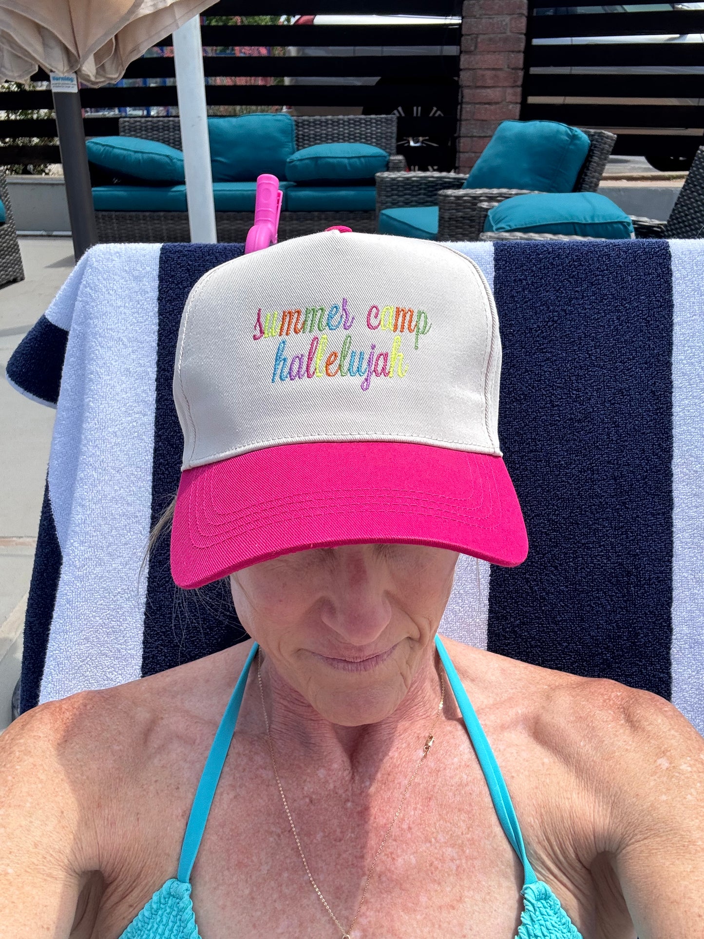 Summer Camp Hallelujah Hat