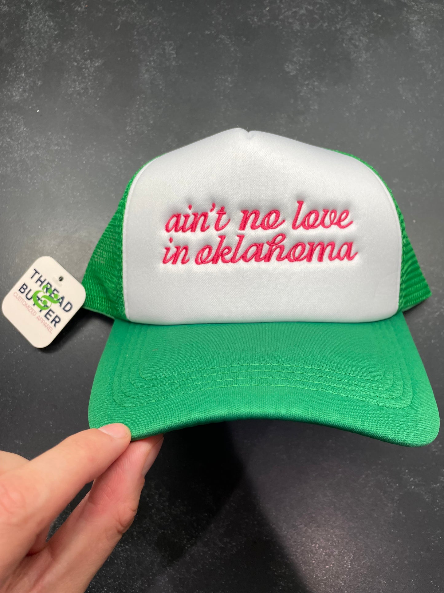 Ain’t no love in Oklahoma hat