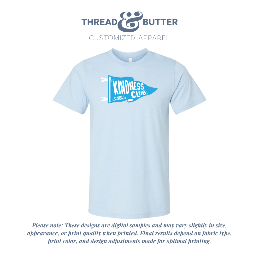 Pre-Order: Heritage Elementary *Adult* Kindness Club Shirt