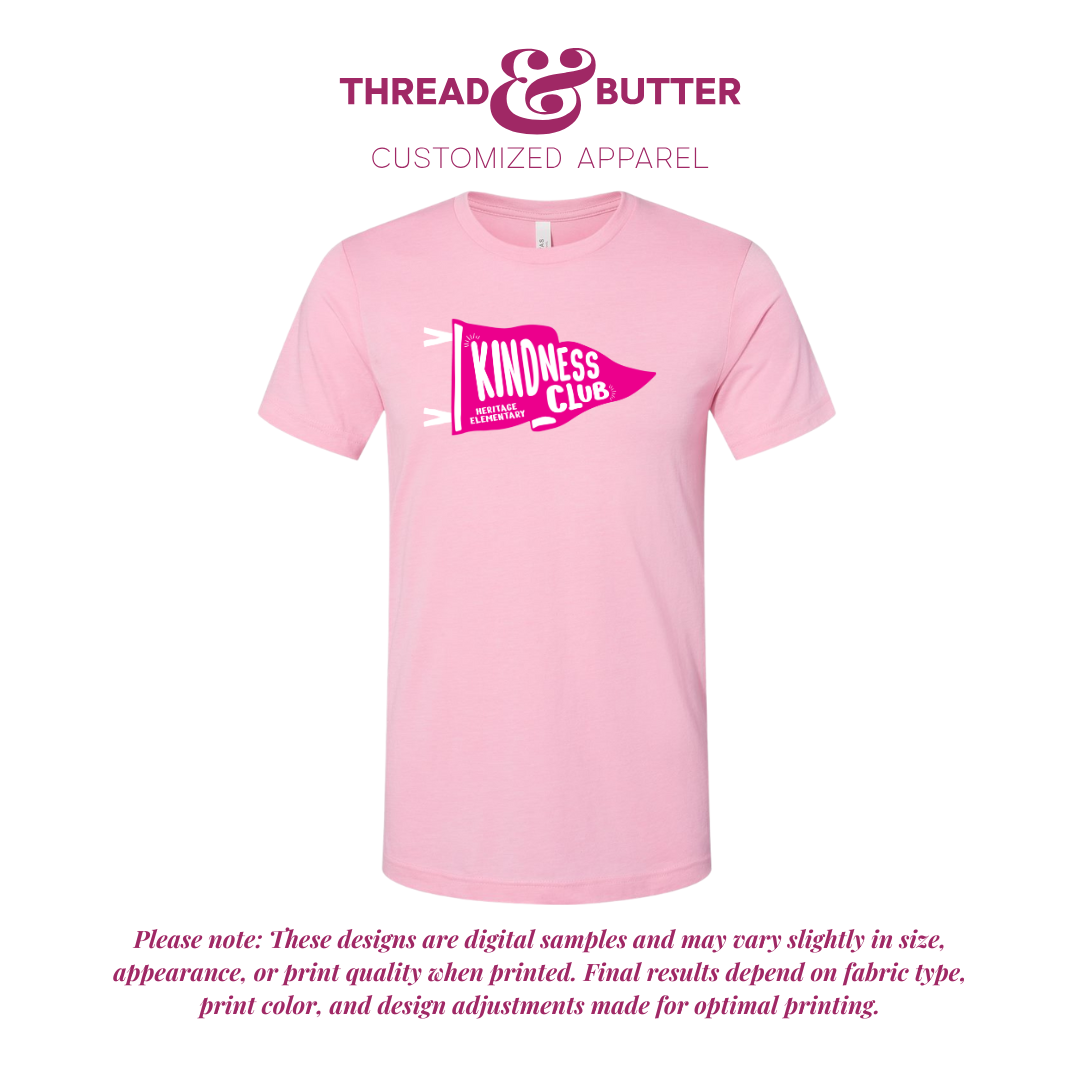 Pre-Order: Heritage Elementary *Adult* Kindness Club Shirt