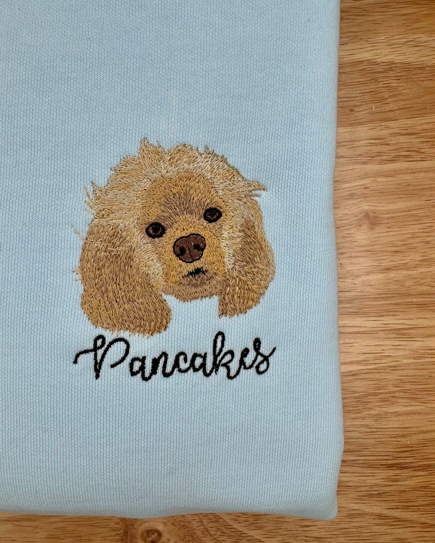 Custom Embroidered Pet Sweatshirt for 3-4 Pets