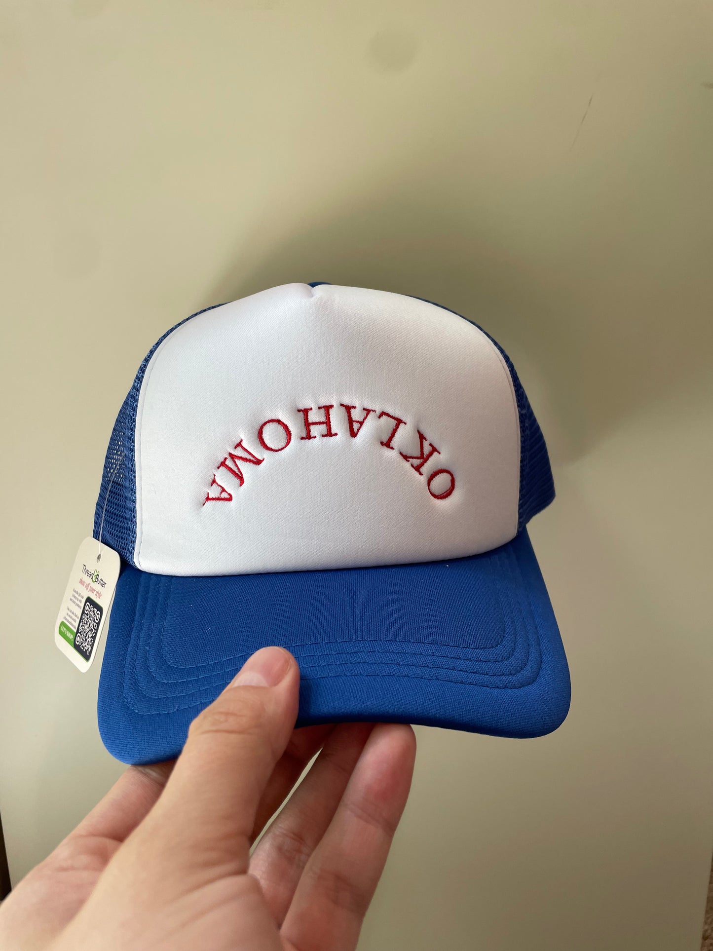 Oklahoma Upside Down Hat