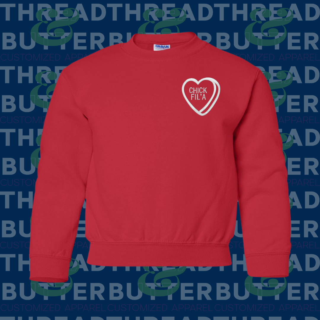 Valentine's Day Sweatshirt - Youth