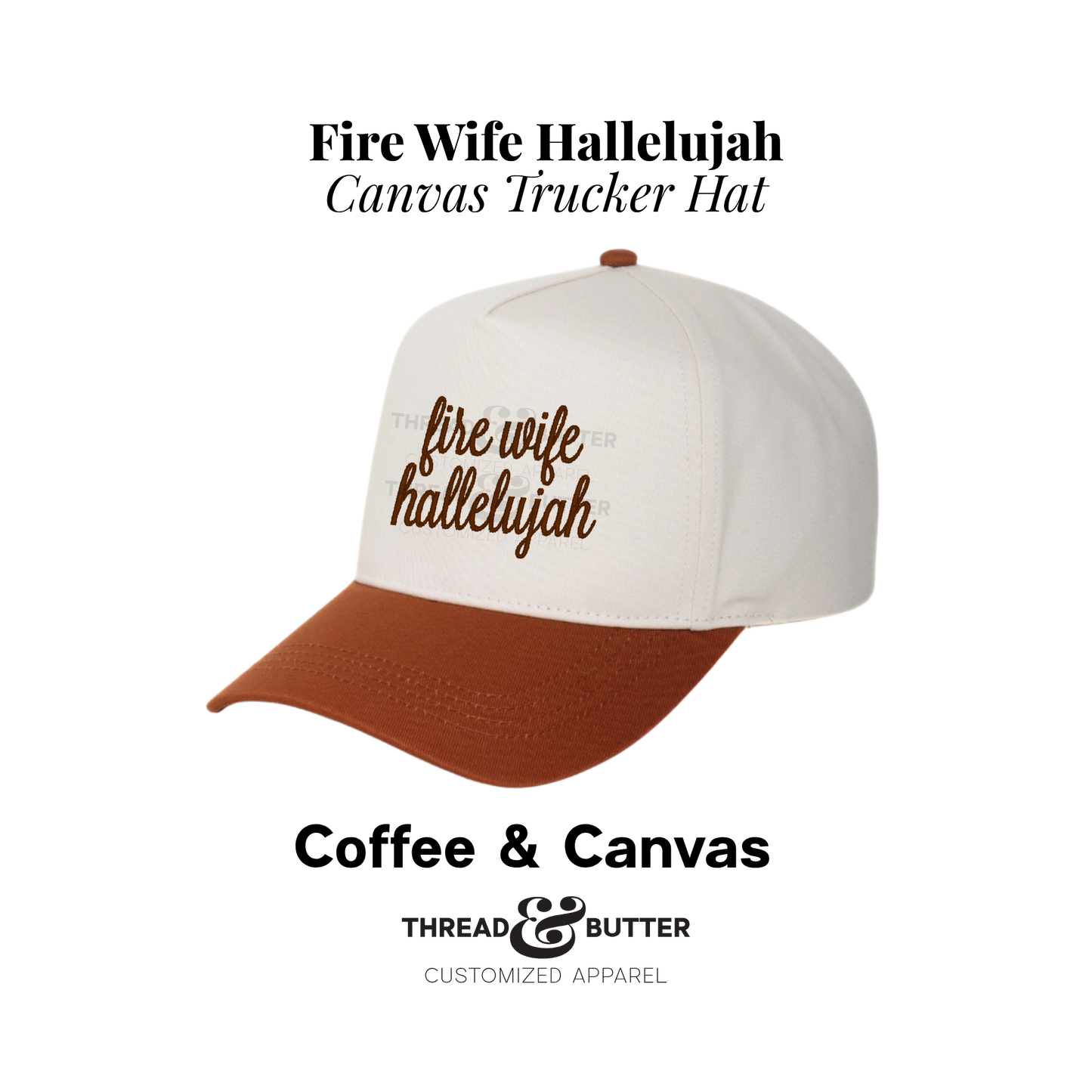 Fire Wife Hallelujah Hat