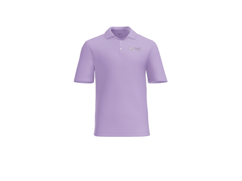 Excell Home Care & Hospice Embroidered Nike Dri-FIT Micro Pique 2.0 Polo