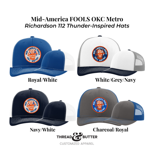 Mid-America FOOLS - Richardson 112 Thunder-Inspired Hat