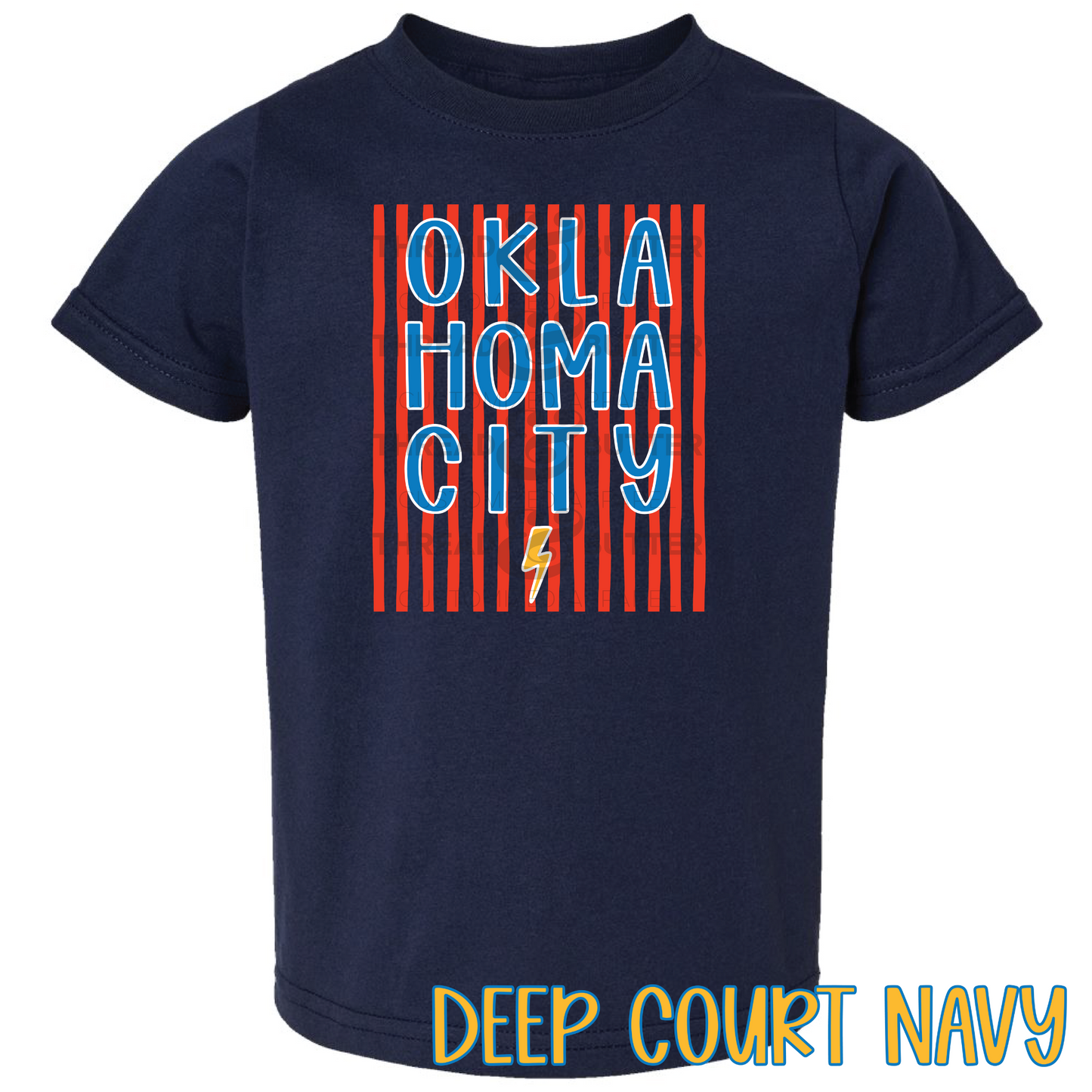 Youth OKC Blues Graphic Tee - Thunder Inspired | Next Level Apparel