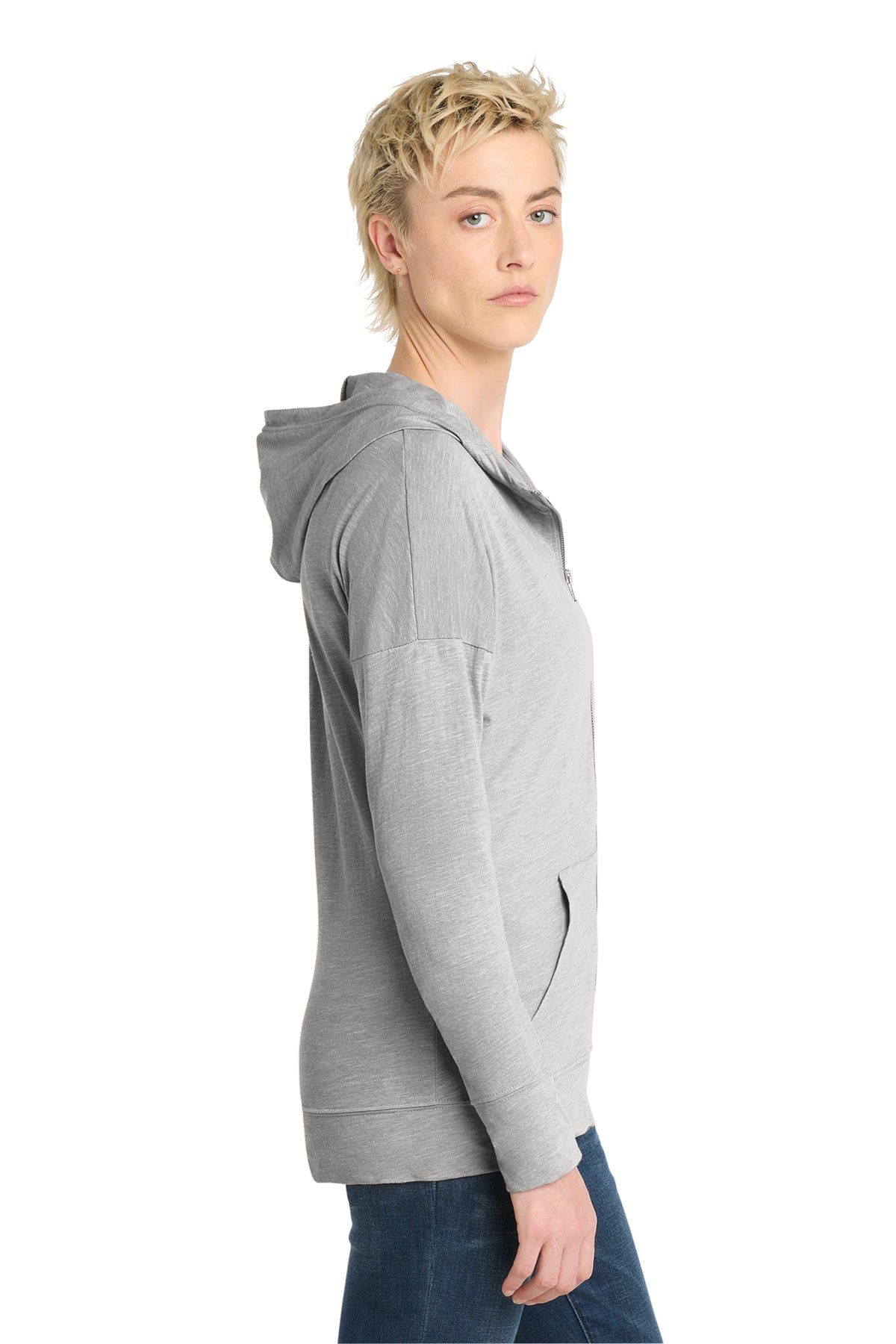 Excell Home Care & Hospice Embroidered District® Women’s Medal Full-Zip Hoodie