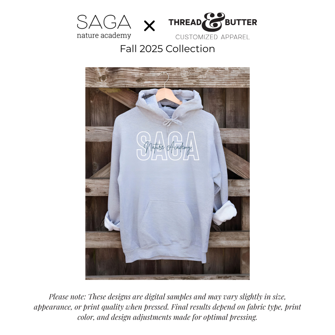 *Adult* Hooded Sweatshirt - SAGA Nature Academy