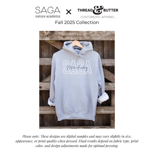 *Adult* Hooded Sweatshirt - SAGA Nature Academy
