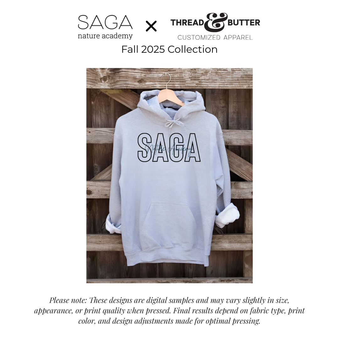 *Adult* Hooded Sweatshirt - SAGA Nature Academy
