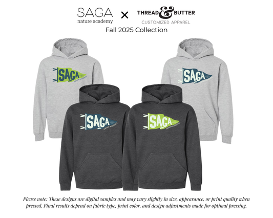 *Youth* SAGA Nature Academy Pennant Sweatshirts