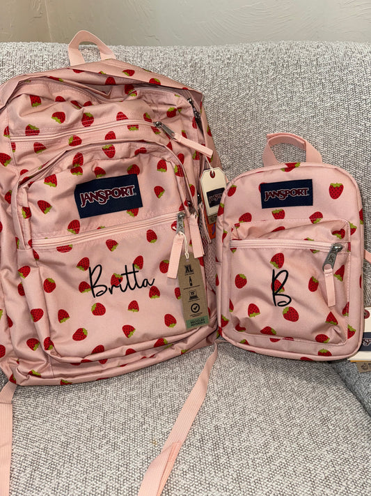 BTS Embroidery for the 2025-26 School Year! 🎒🤍