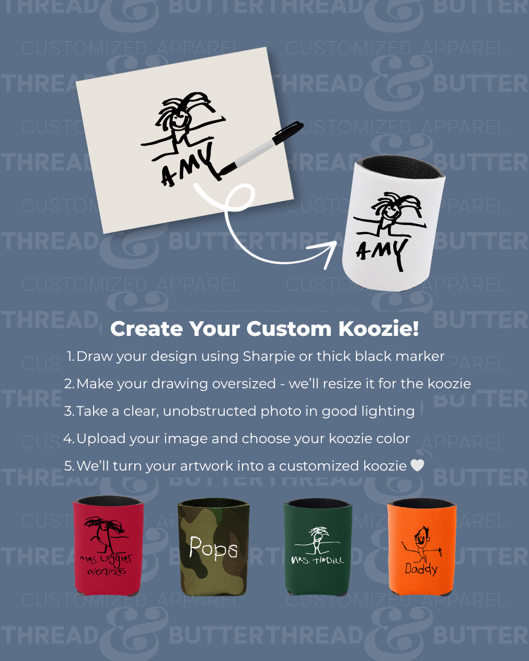 Customized Koozies - LIMITED PRE-ORDER