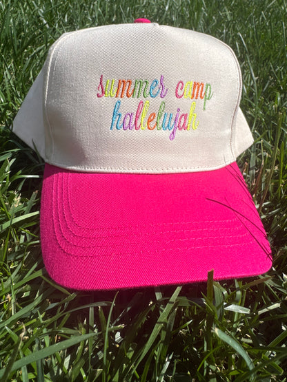 Summer Camp Hallelujah Hat