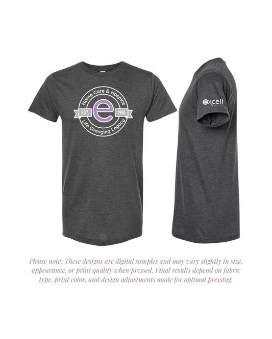 Excell Home Care & Hospice Tultex 202 Unisex Fine Jersey T-Shirt - Version 2