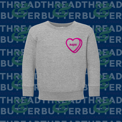 Valentine's Day Sweatshirt - Toddler