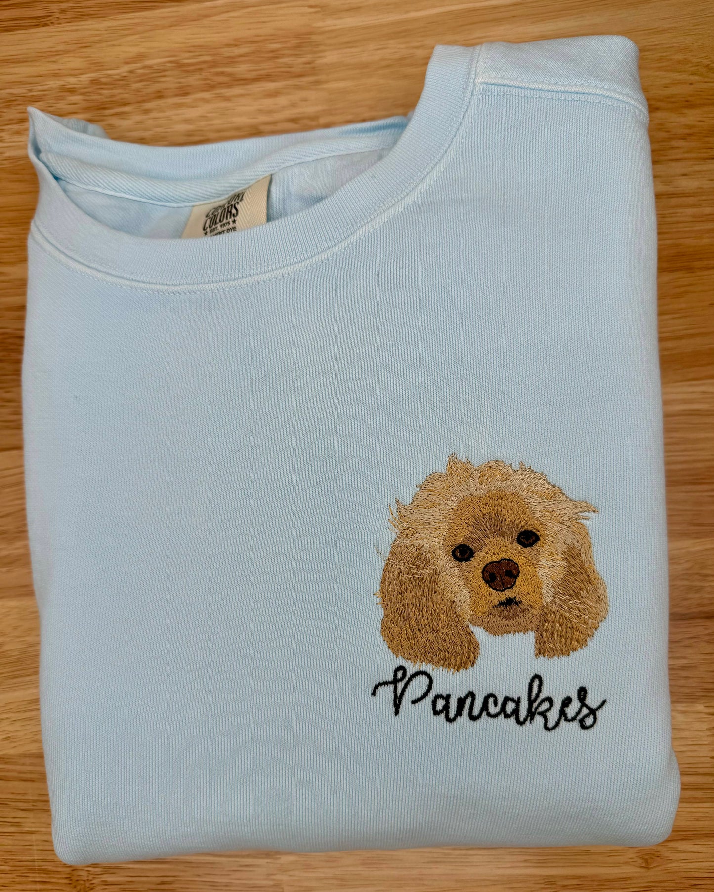 Custom Embroidered Pet Sweatshirt for 3-4 Pets