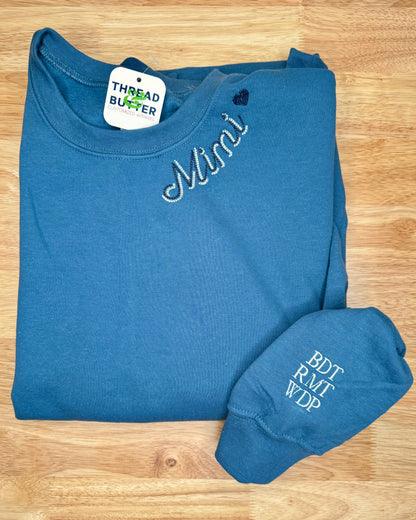 Heart On My Sleeve Sweatshirt