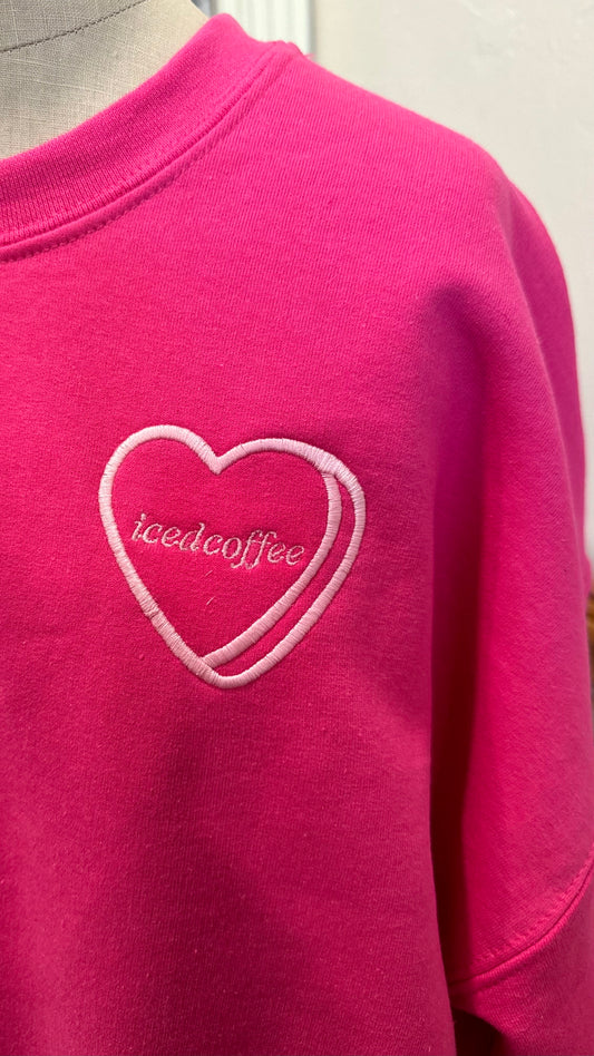 Customizable Valentine Candy Hearts | Gildan Adult Unisex Heavy Blend™ Crewneck Sweatshirt