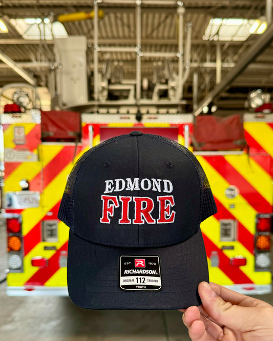 Customizable Youth Fire Department Hat
