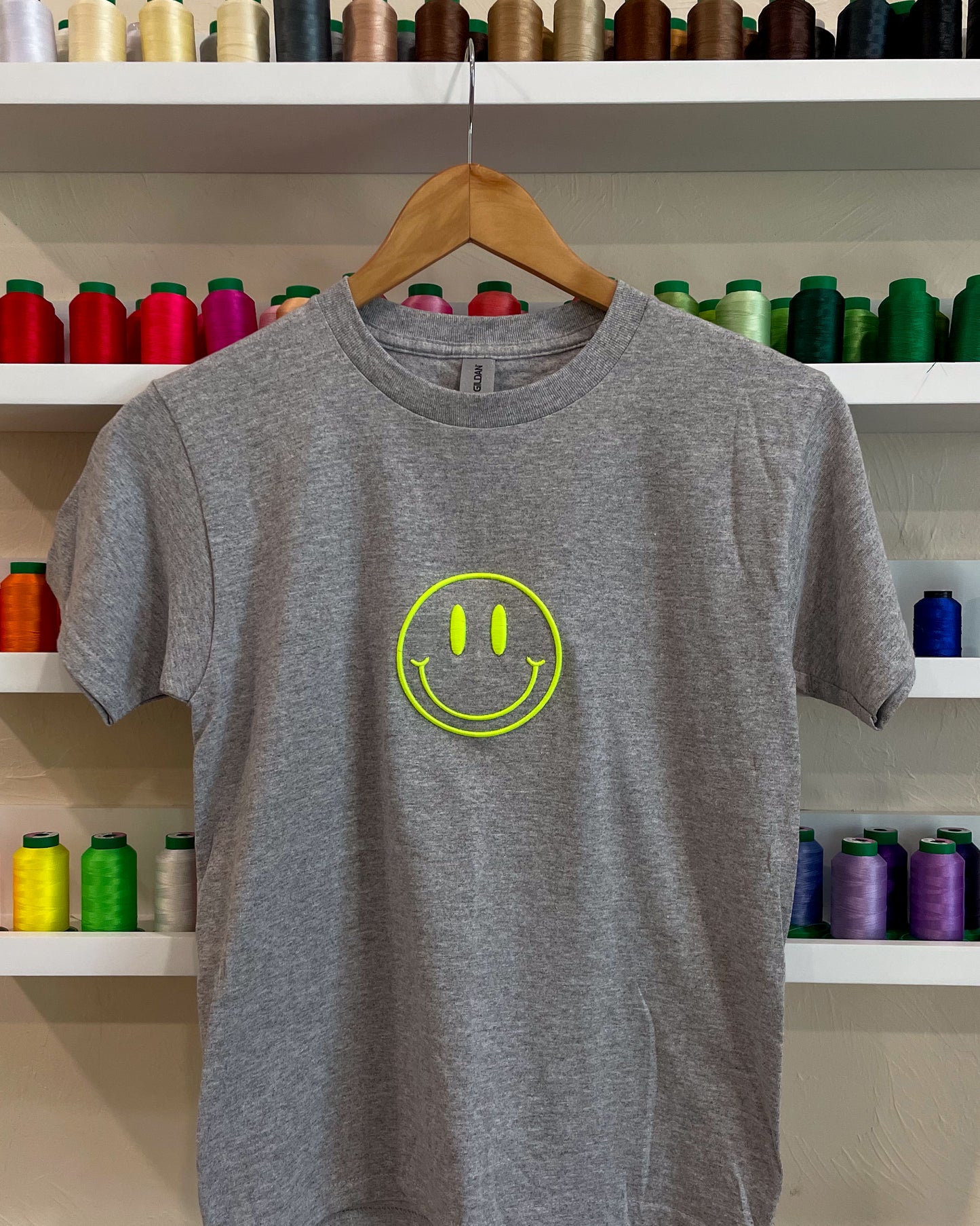 YOUTH - 3D Neon Happy Face Shirt