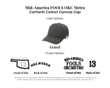 Mid-America FOOLS - Carhartt Cotton Canvas Cap