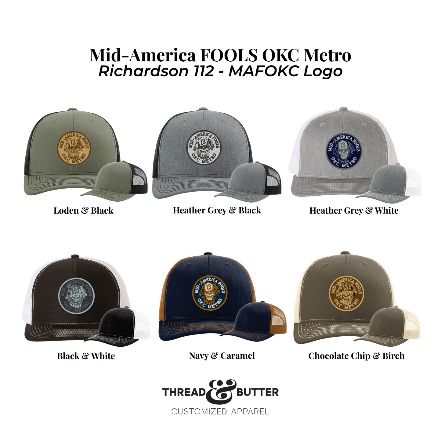 Mid-America FOOLS - MAFOKC Logo Richardson 112 Hat