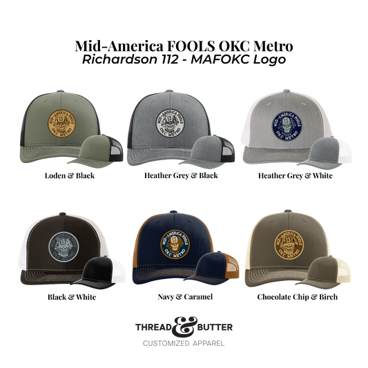 Mid-America FOOLS - MAFOKC Logo Richardson 112 Hat