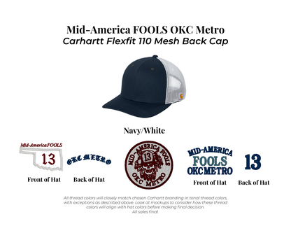 Mid-America FOOLS - Carhartt Flexfit 110 Mesh Back Cap