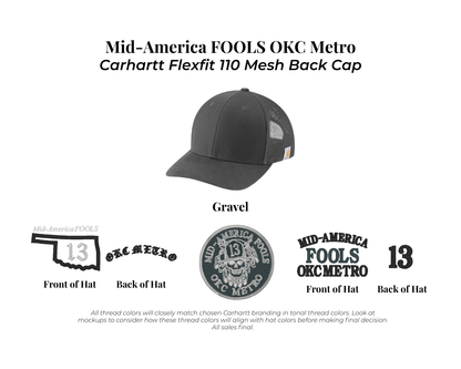 Mid-America FOOLS - Carhartt Flexfit 110 Mesh Back Cap