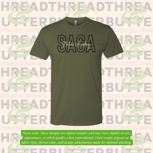 Pre-Order: SAGA Nature Academy Adult Sizes - Next Level Apparel