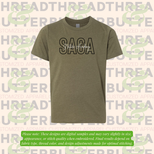 Pre-Order: SAGA Nature Academy Youth Sizes - Next Level Apparel