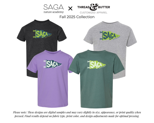 *Toddler* SAGA Nature Academy Pennant Shirt
