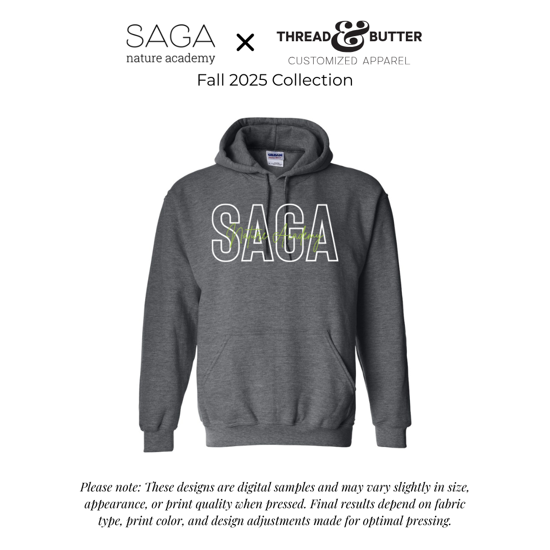 *Adult* Hooded Sweatshirt - SAGA Nature Academy