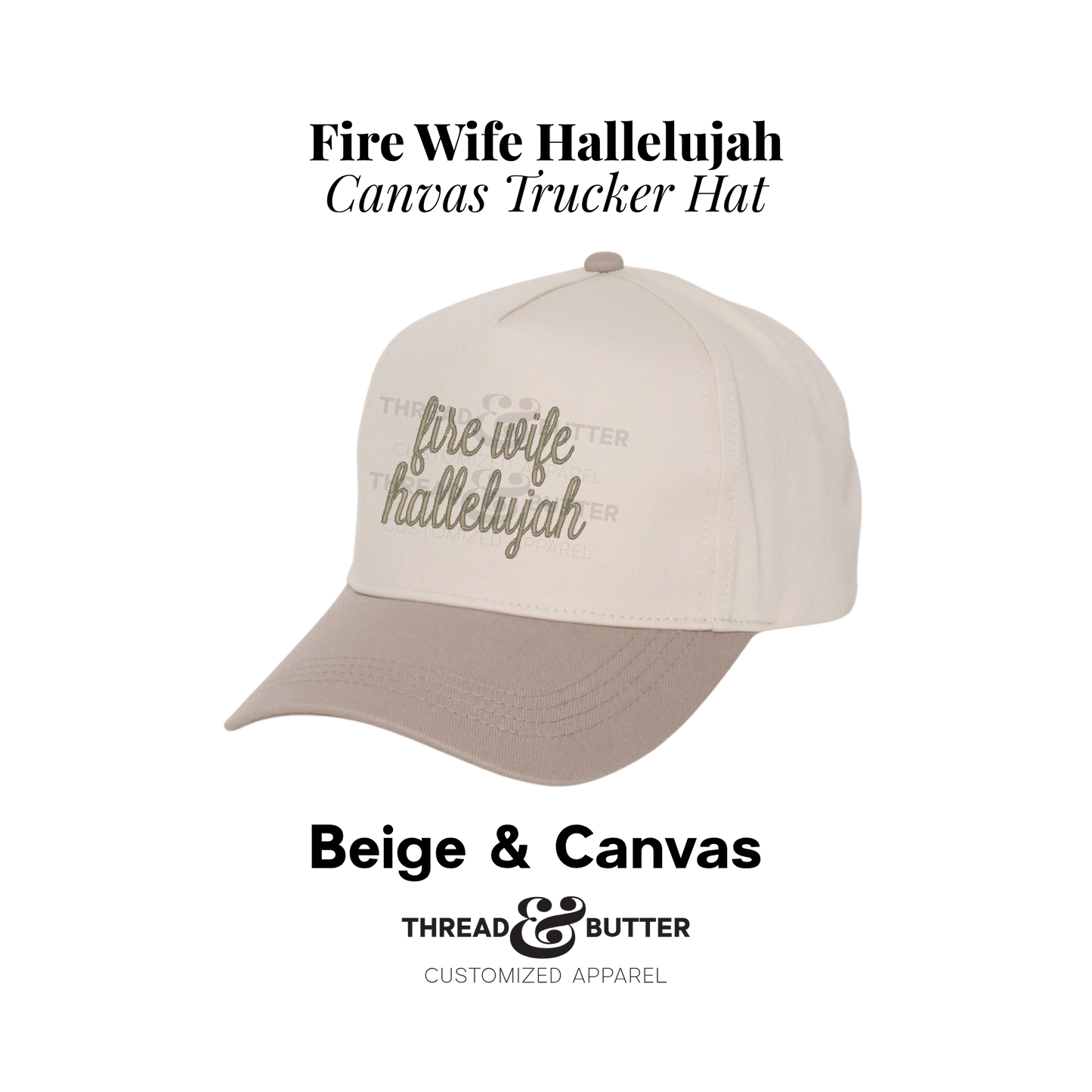 Fire Wife Hallelujah Hat