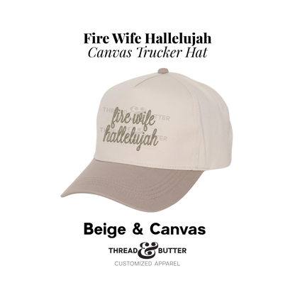 Fire Wife Hallelujah Hat