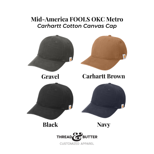 Mid-America FOOLS - Carhartt Cotton Canvas Cap