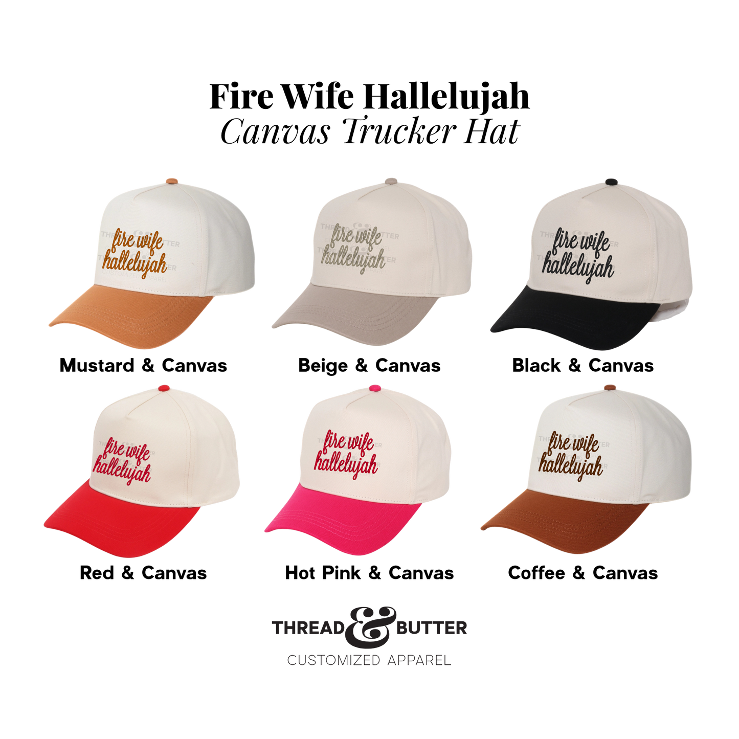 Fire Wife Hallelujah Hat