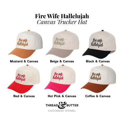 Fire Wife Hallelujah Hat