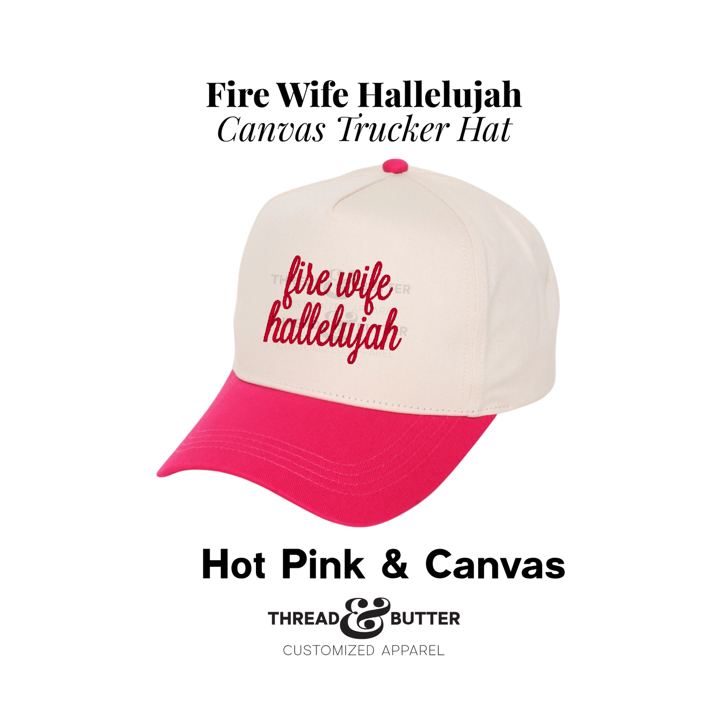 Fire Wife Hallelujah Hat