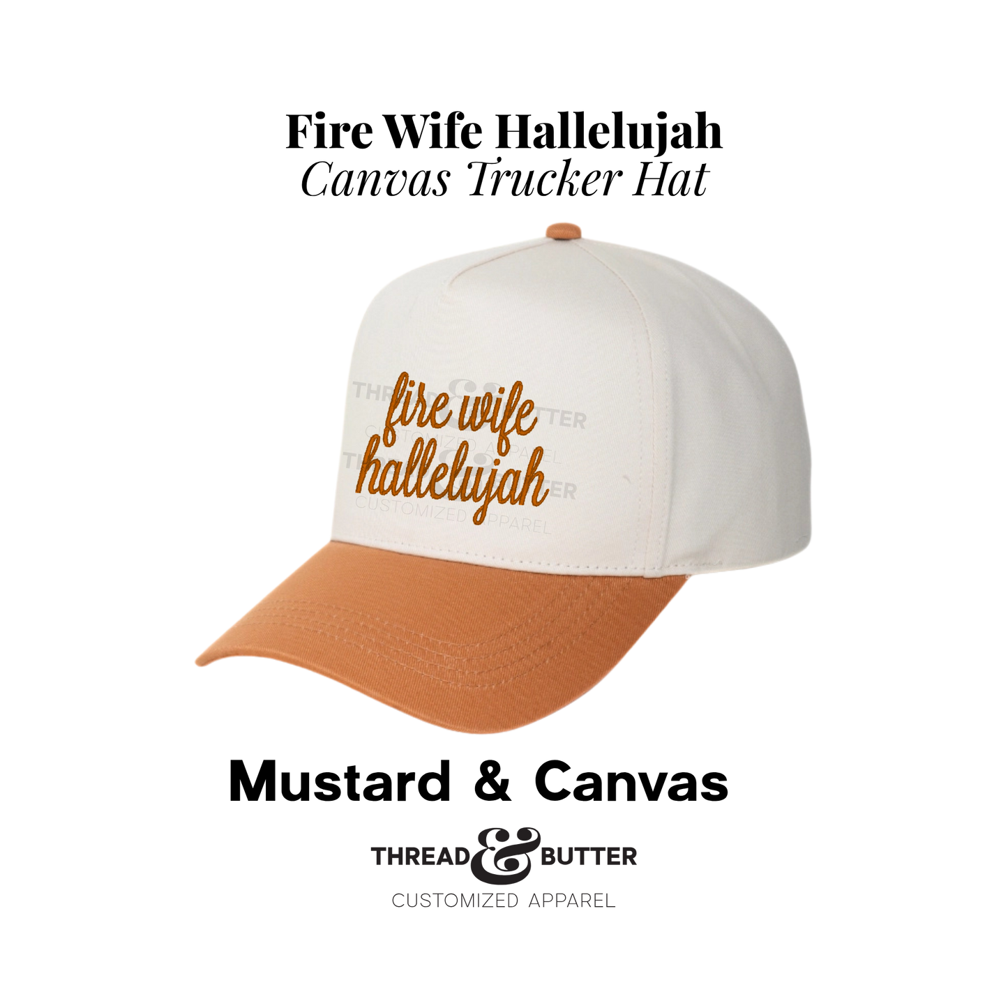 Fire Wife Hallelujah Hat